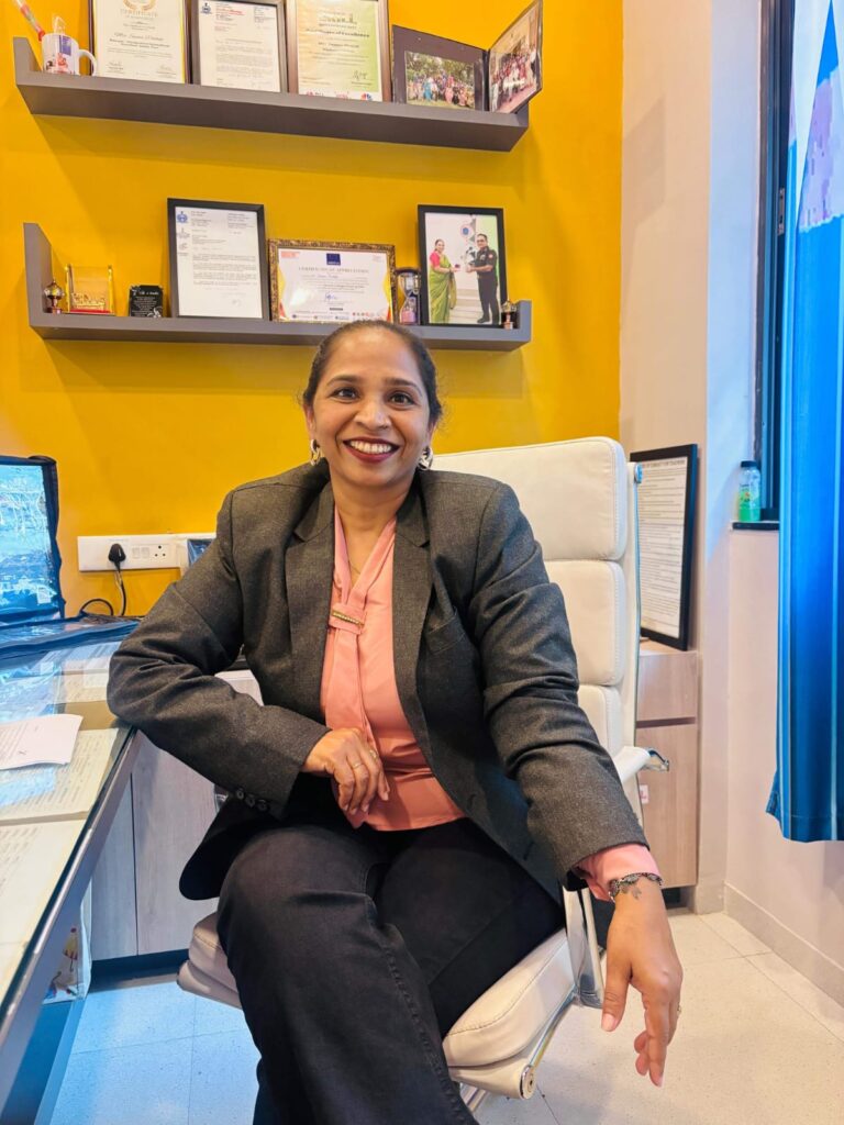 Ms Seema Pathak (Principal of Priyadarshani School Alandi)